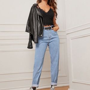 10,000+ 5 ⭐️ Ratings!  Mom Jeans from SheIn